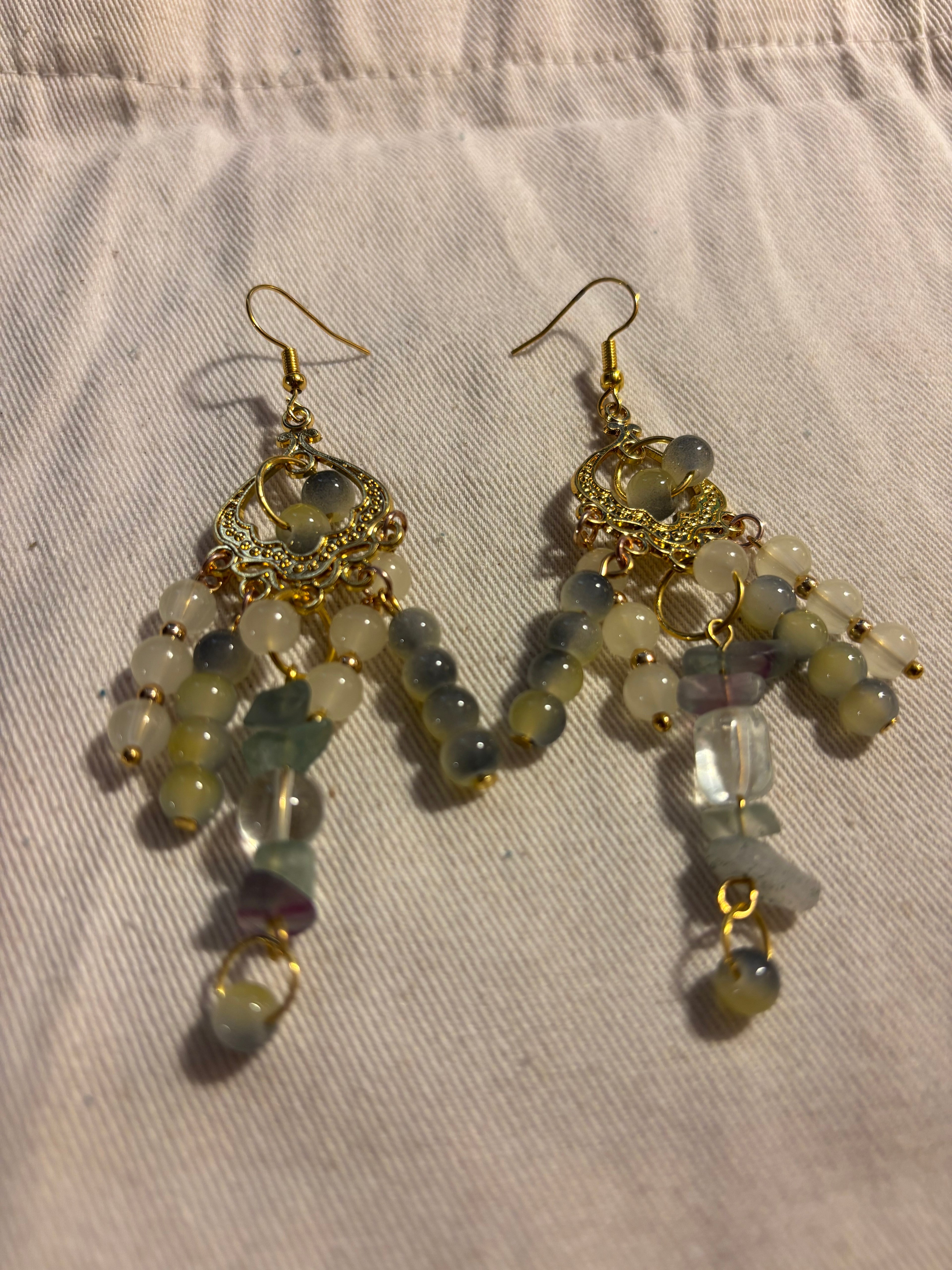 Golden Honey Glow Earrings