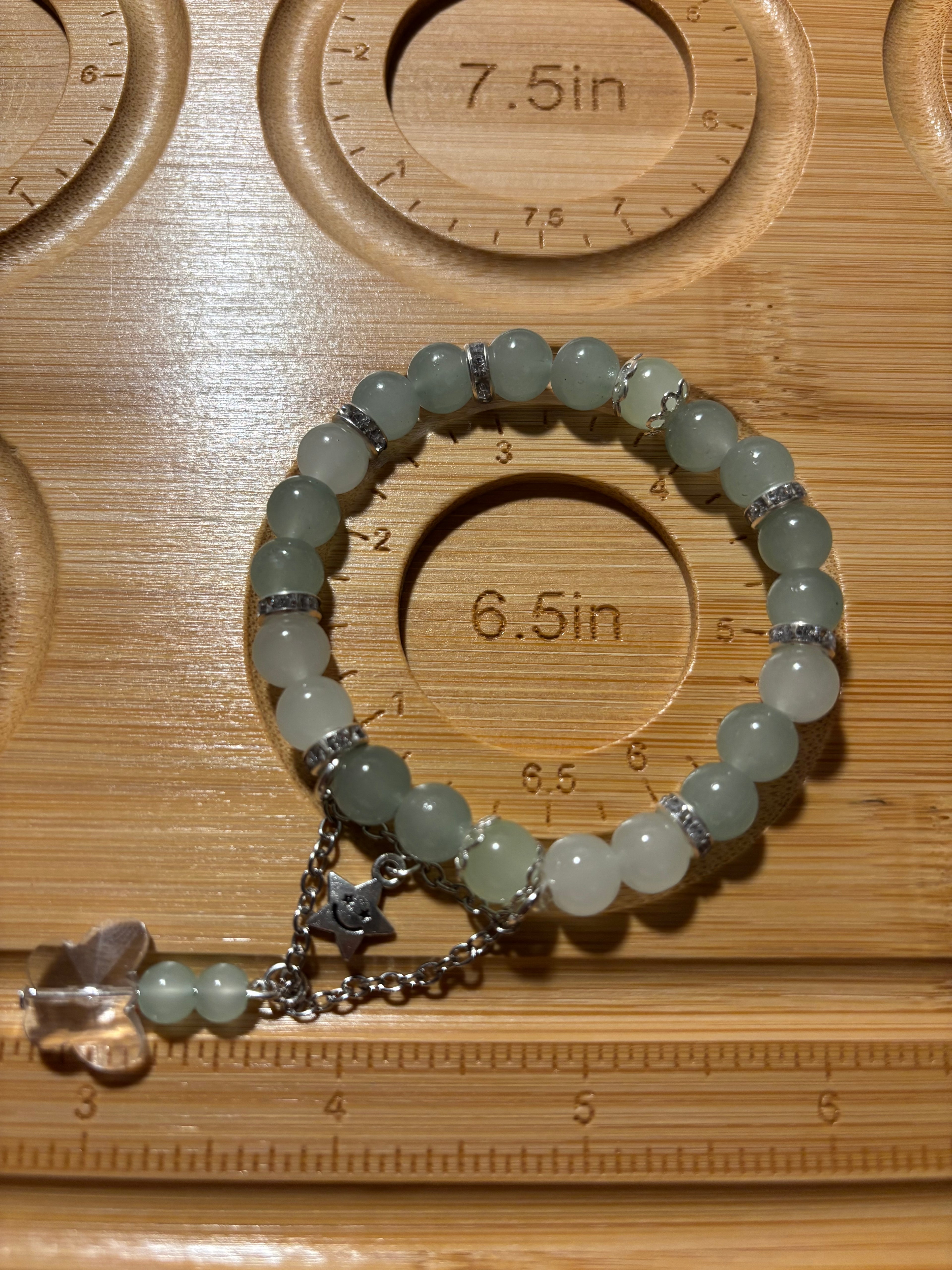 Cottagecore Floral Charm Bracelet