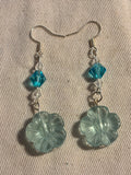 Silver Sea Bloom Earrings