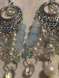 Crystal Sky Petals Earrings