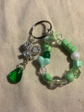 Green Pastel Keychain