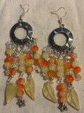 Sunset Silver Spring Earrings