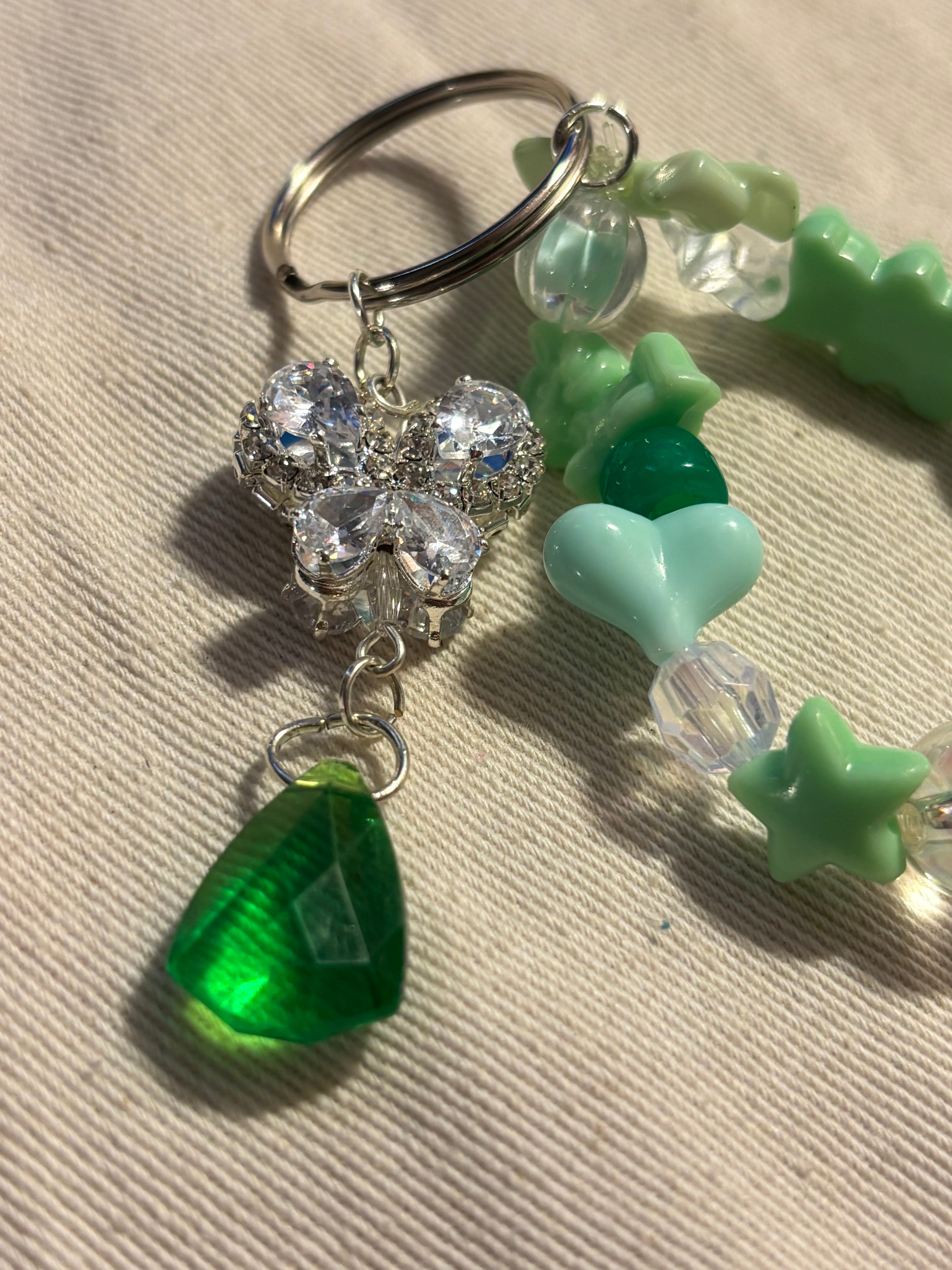 Green Pastel Keychain