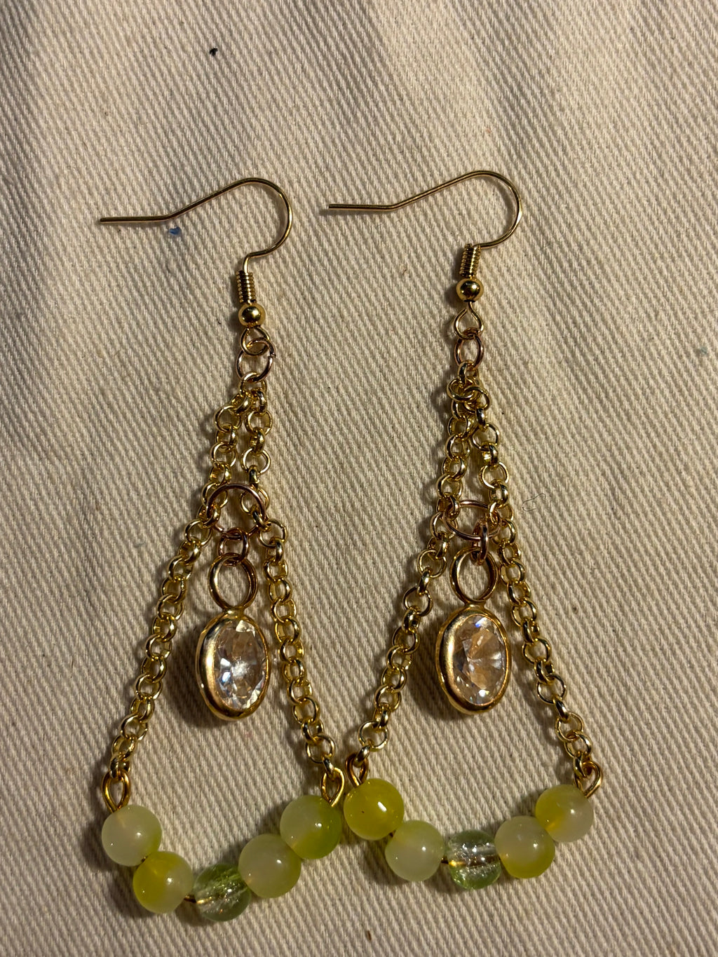 Lemon Leaf Chandelier Drops