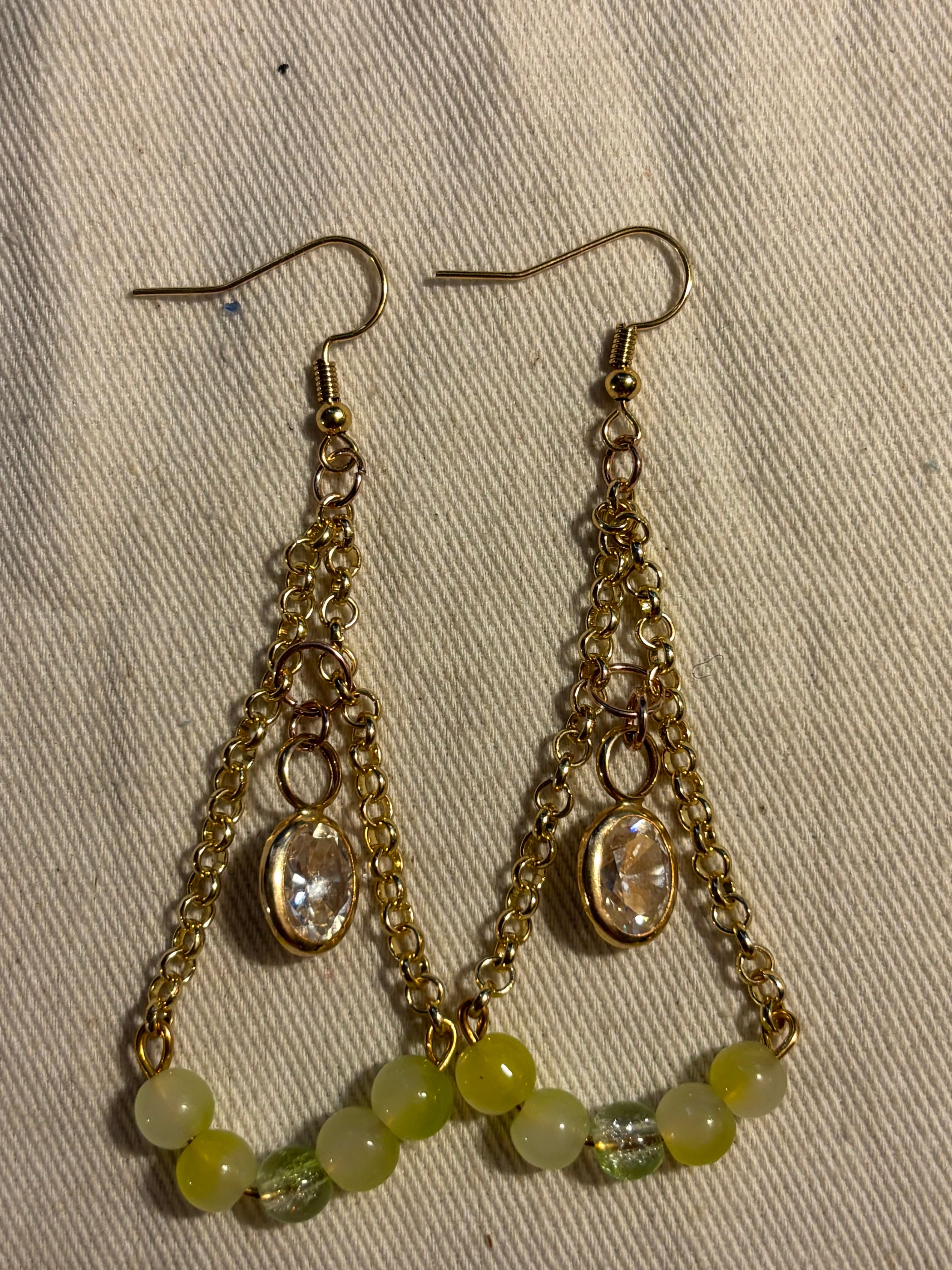 Lemon Leaf Chandelier Drops