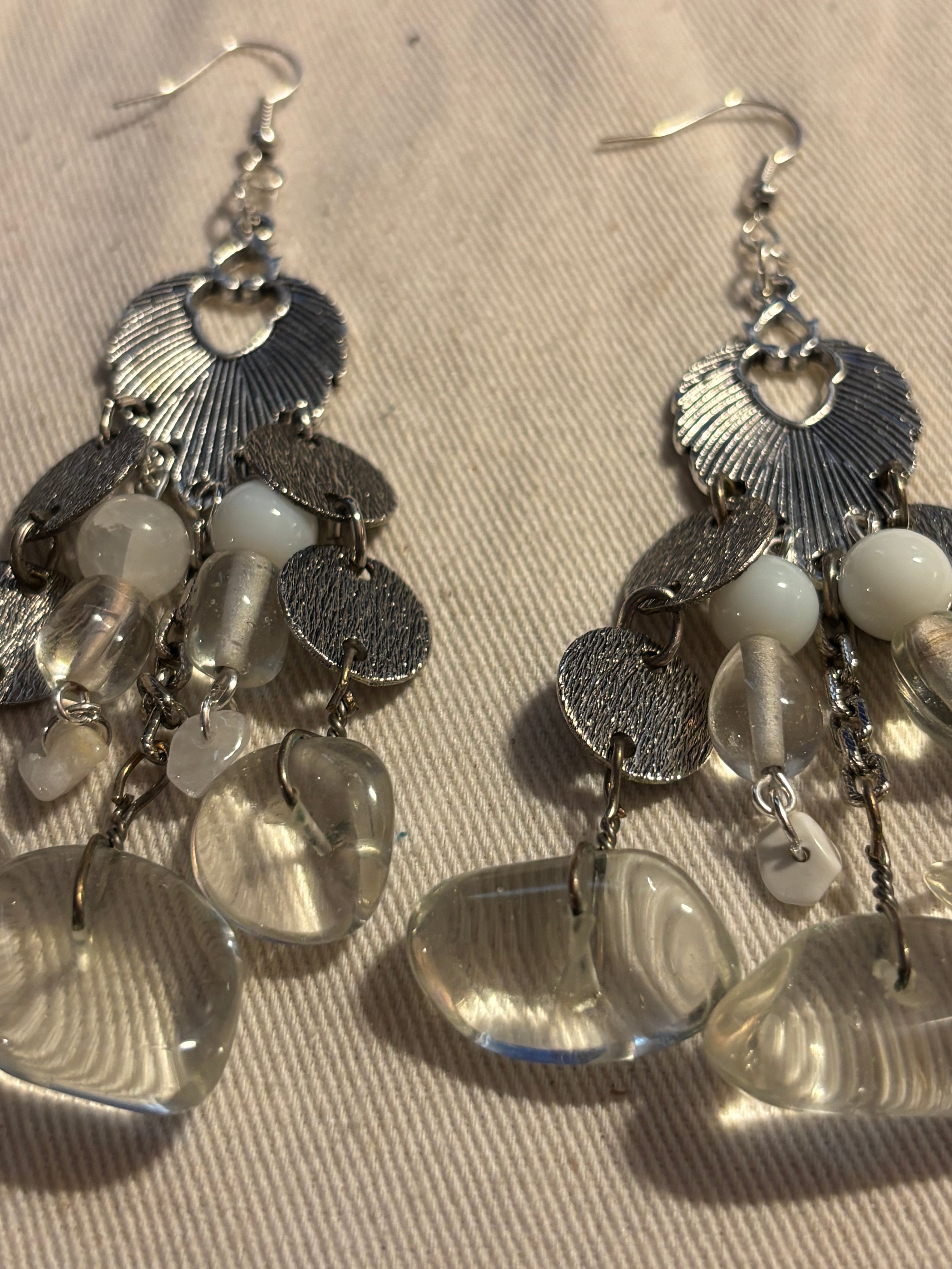 Crystal Bloom Drop Earrings