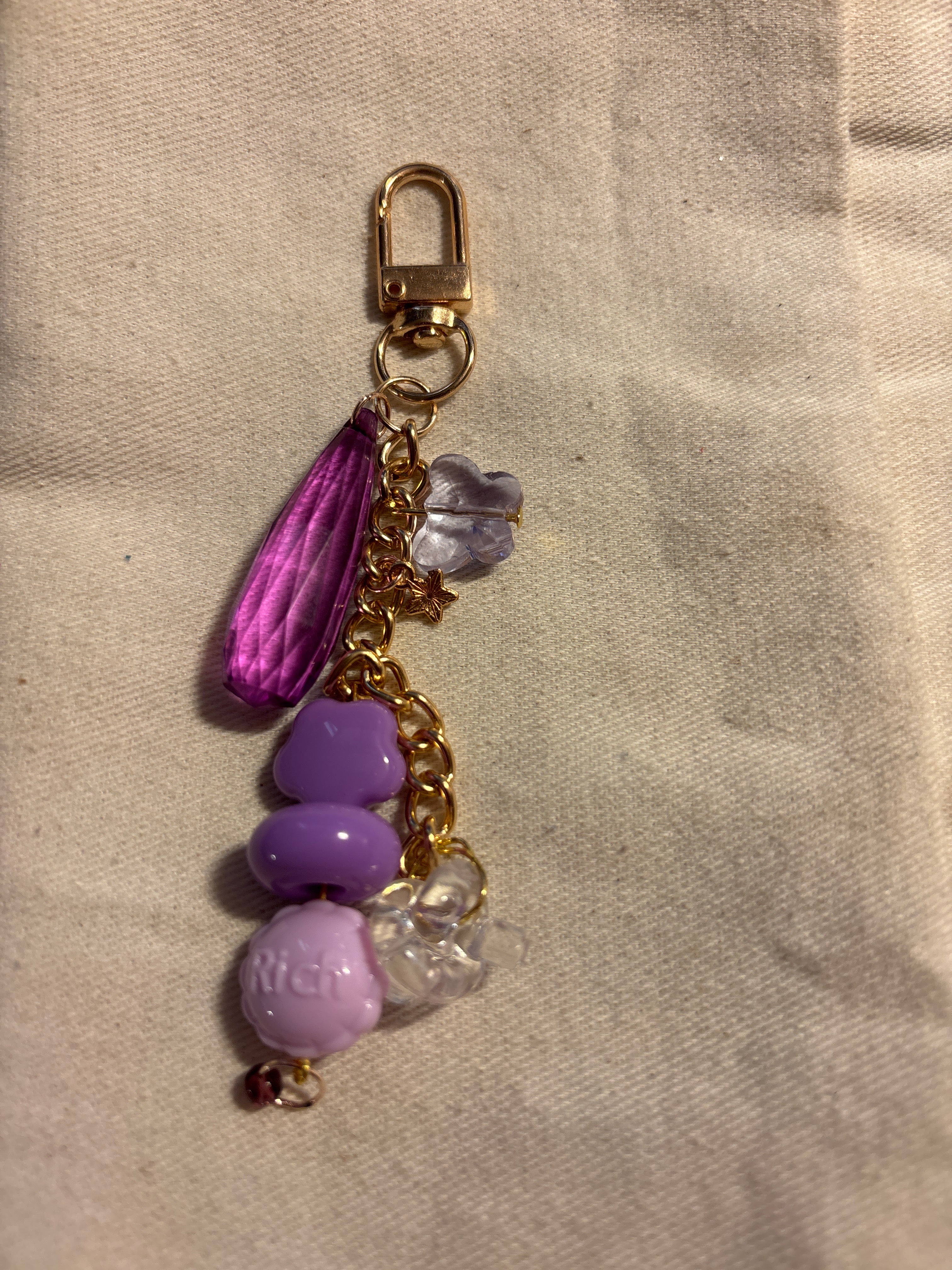 Purple Keychain