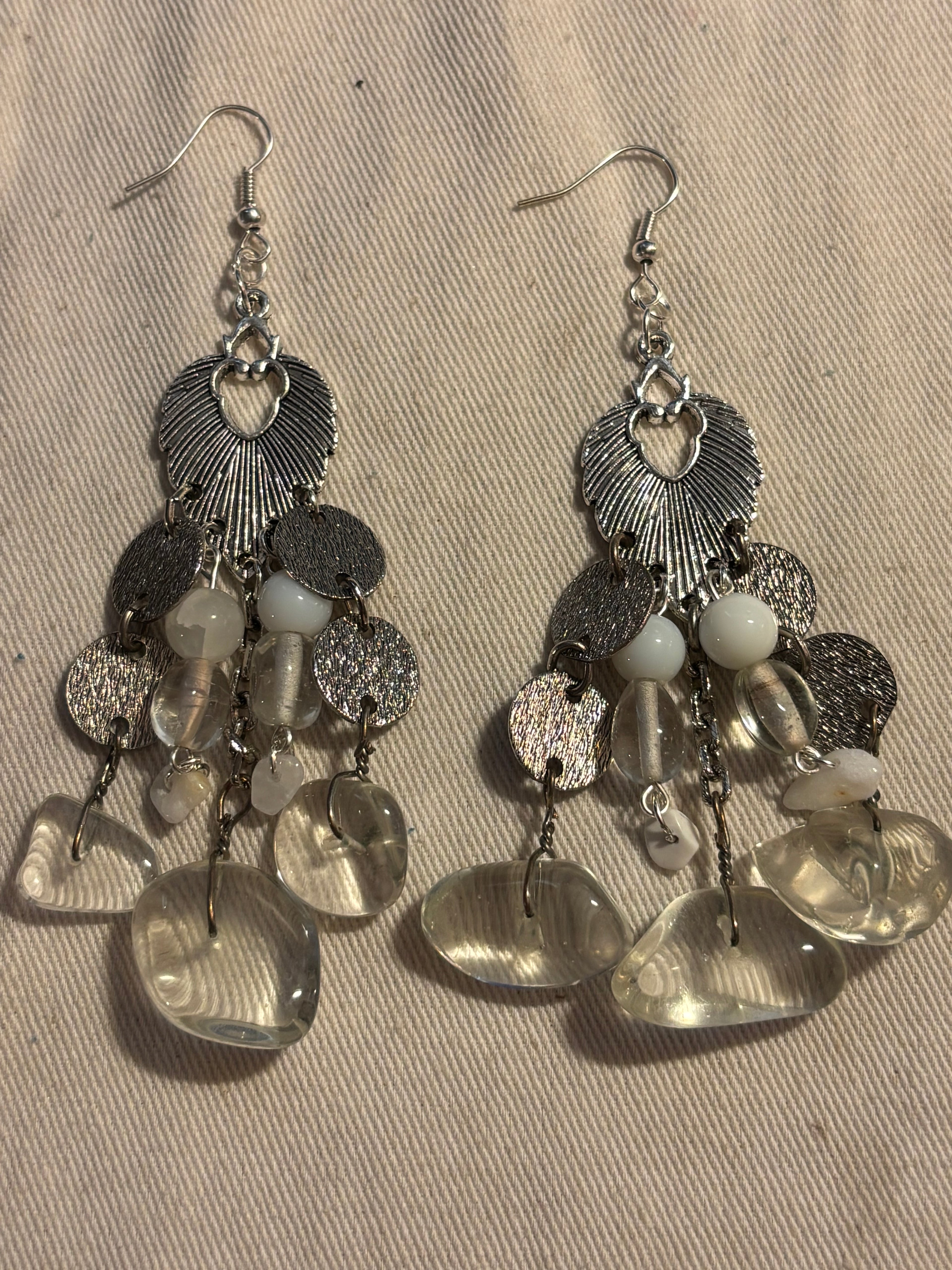 Crystal Bloom Drop Earrings