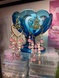 Gold Heart Earrings