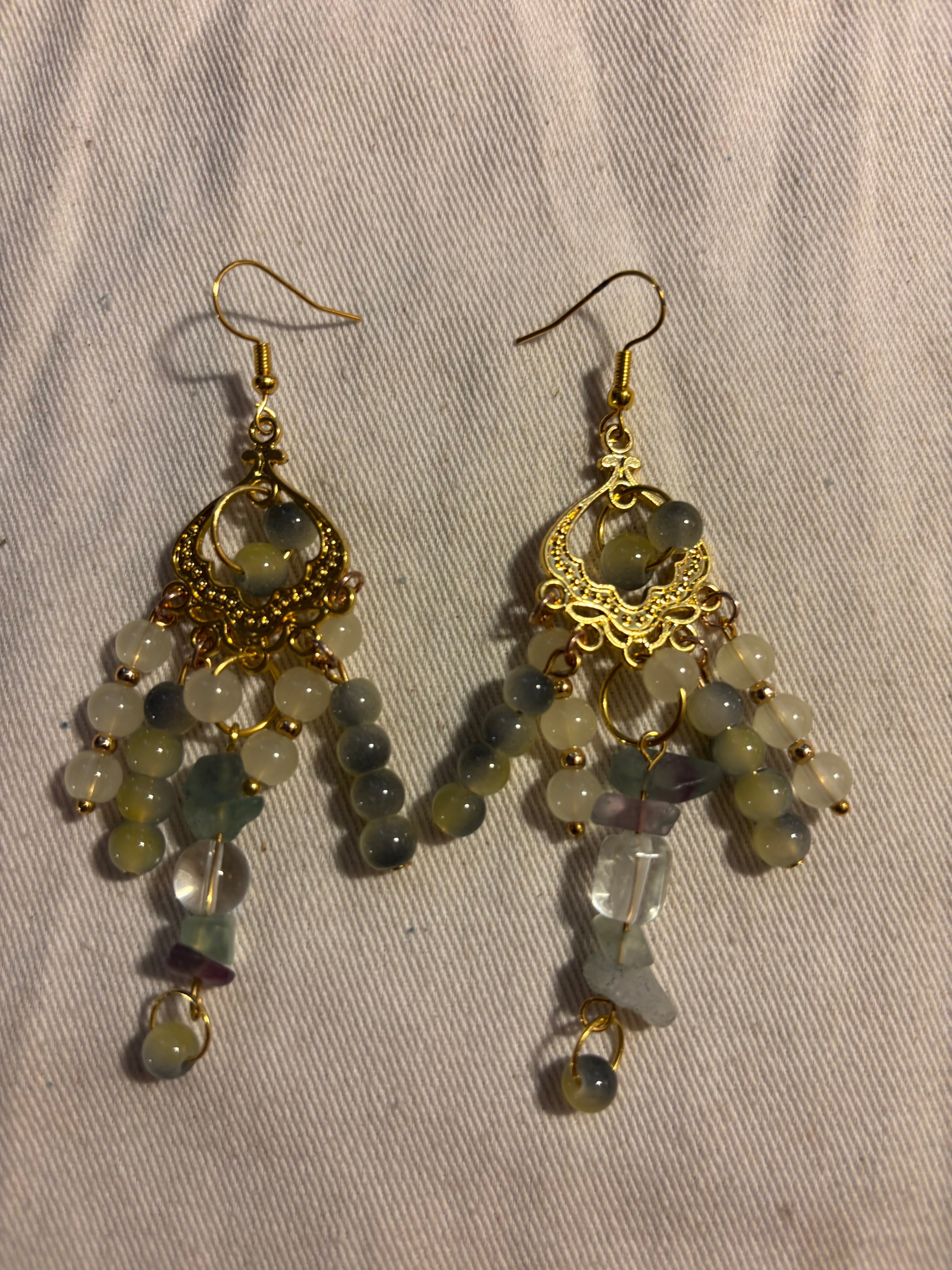Golden Honey Glow Earrings