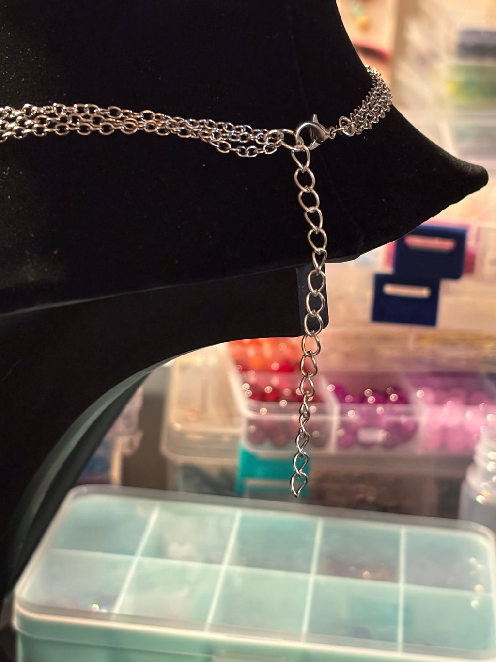 Moonlit Lavender Layers Necklace